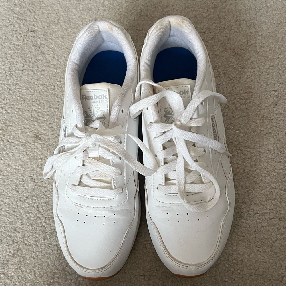 Reebok Classic White Leather Sneakers